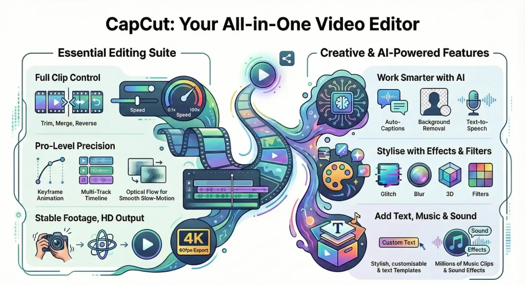 Capcut MOD APK Latest Version v16.3.1 (All Unlocked) 2026 16 capcut mod apk premium unlocked